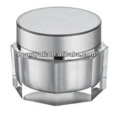 Octagon Night Cream Jar For Cosmetic Packaging
